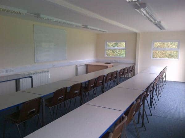 school classroom container conversion