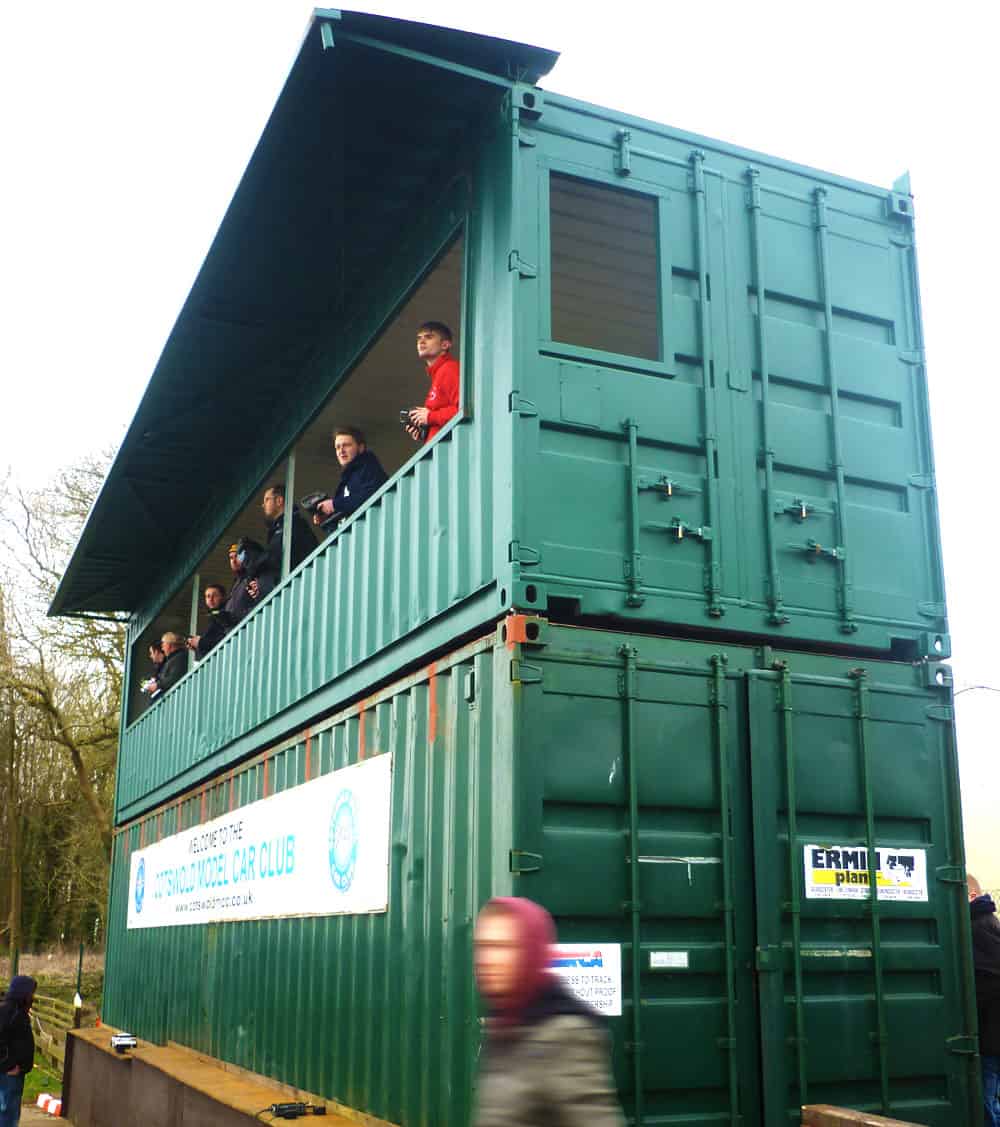 Viewing deck container conversion - Cotswold Model Car Club