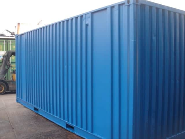 20ft used container repainted