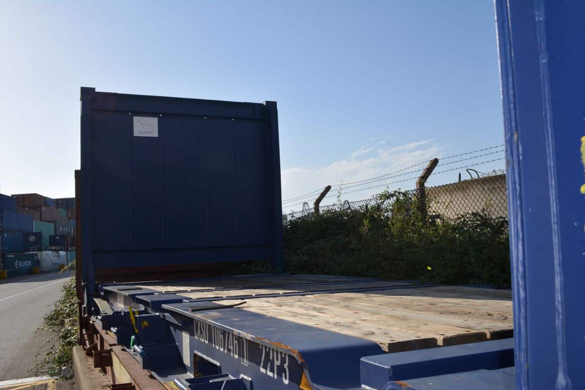 used 20ft flat rack container sale Adaptainer