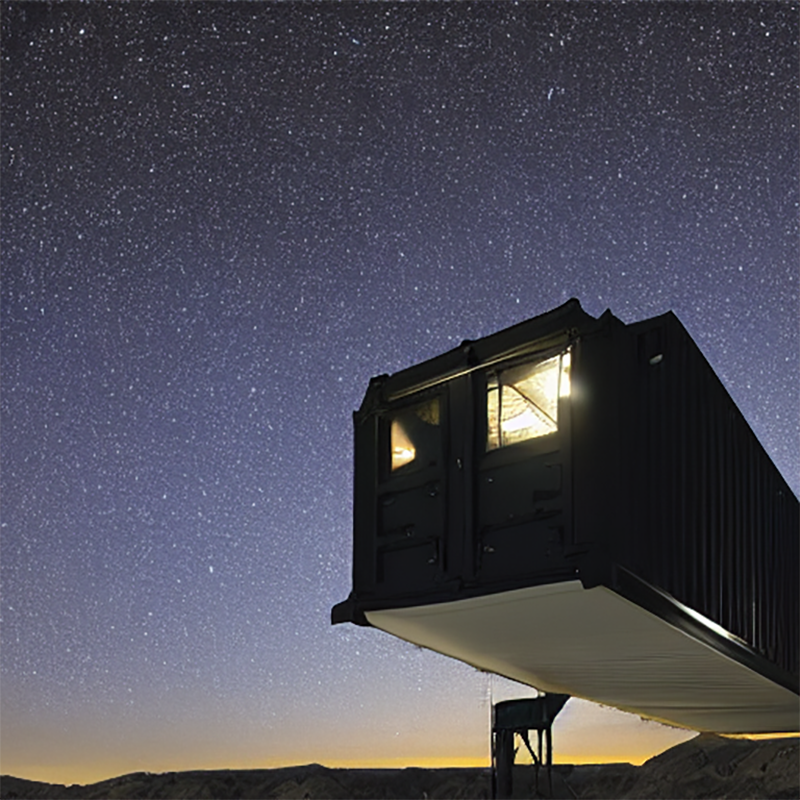 shipping container observatory Adaptainer
