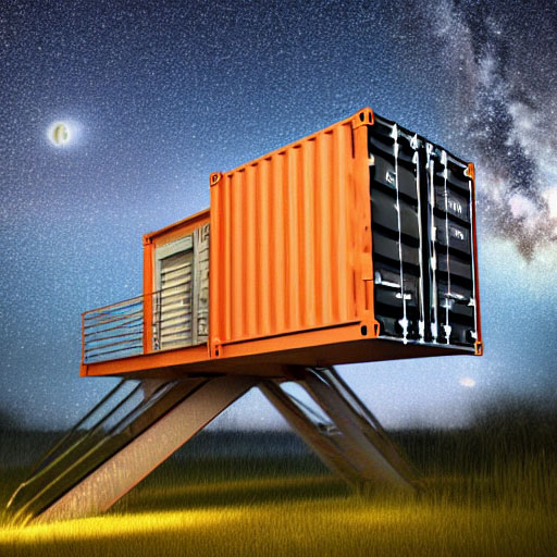 shipping container observatory Adaptainer