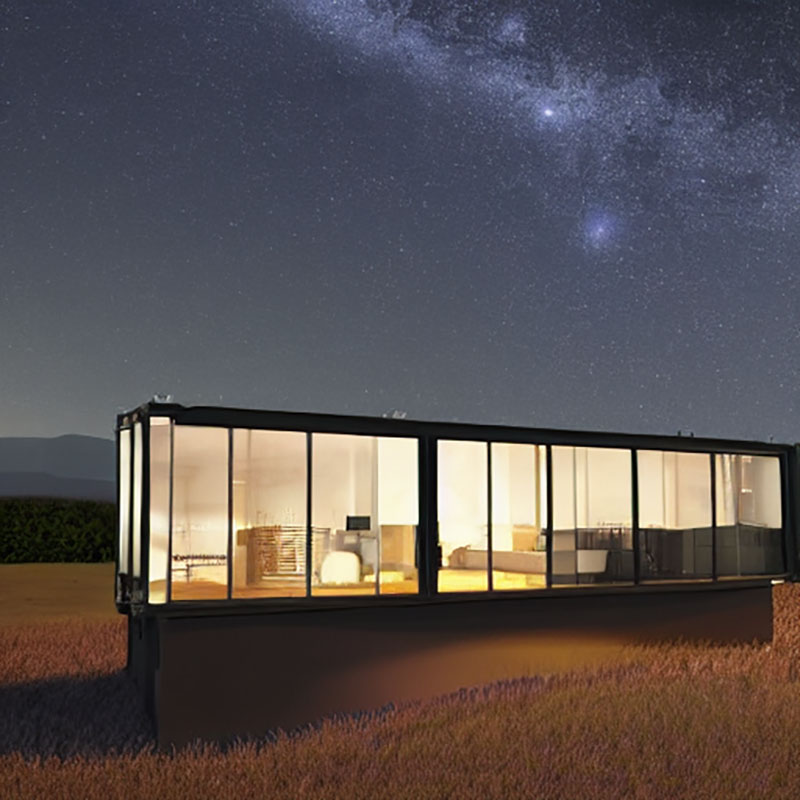 shipping container observatory Adaptainer